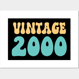 birthday vintage 2000 Posters and Art